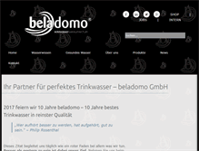 Tablet Screenshot of beladomo.de